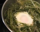 超簡単！！水菜と卵の煮もの。作り方6写真