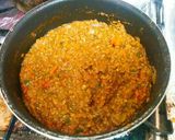 野菜たっぷりキーマカレー！ポーチドエッグ作り方5写真