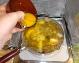 白菜・海老・キノコのかき玉中華スープ作り方5写真