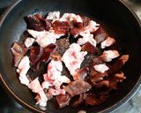 青梅塩麹漬け豚肉と生きくらげの炒り豆腐 作り方6写真