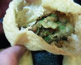 なす味噌マヨタルタルの油揚げ包み焼き作り方6写真