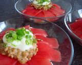 マグロ納豆山かけ丼作り方2写真