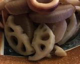 定番☆大根とイカと蓮根の煮物作り方4写真