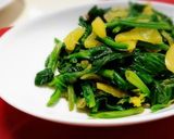 ほうれん草とたくあんの簡単彩り和え☆作り方3写真