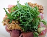 1分★おつまみにも【マグロの大葉納豆】作り方2写真