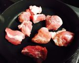 豚肉と大根のおつまみ煮込み作り方1写真