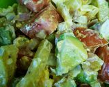 彩り野菜と卵のホットサラダ作り方8写真