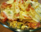 彩り野菜と卵のホットサラダ作り方10写真