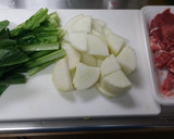 簡単！美味しい！大根と豚肉の炒めもの作り方1写真