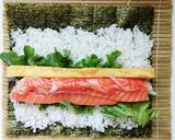 ［節分］海苔巻き(サラダ巻き)作り方3写真