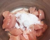 鶏胸肉のポン酢煮込み。(^^)作り方1写真