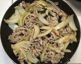 豚肉と玉ねぎのケチャップカレー炒め作り方3写真