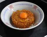 チキンラーメンの卵 詳しく作り方1写真