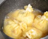 とろろ昆布ときのこの餅きんちゃく煮作り方6写真