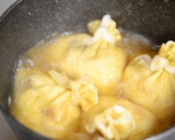 とろろ昆布ときのこの餅きんちゃく煮作り方6写真