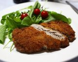薄切り豚ロースで簡単ミルフィーユとんかつ作り方11写真