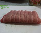 薄切り豚ロースで簡単ミルフィーユとんかつ作り方3写真
