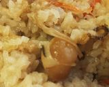 ベビーほたてのおこわ♪冷めても美味しい作り方9写真