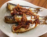 丸干しイワシの梅煮。作り方8写真