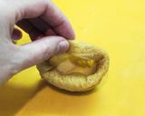 炒り玉子とお花飾りのお稲荷さん作り方15写真