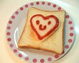 ハート♥な朝食パン　*Ym*作り方5写真