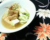 ホッっとする✿白菜と❀厚揚げの✿煮物作り方3写真