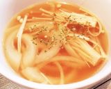 チョー簡単オニオンスープ コンソメ味作り方5写真