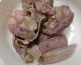 どて飯スジ肉入り　卵のせ　浪速の味作り方9写真