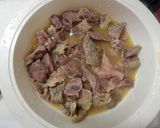 どて飯スジ肉入り　卵のせ　浪速の味作り方13写真
