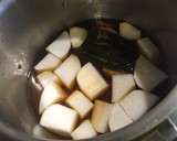 カブと白滝の煮物 わさびをのせて作り方1写真