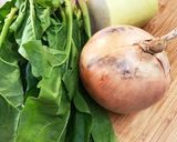 タコシーズニングで冬野菜のタコライス作り方1写真
