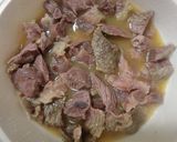 どて飯スジ肉入り　卵のせ　浪速の味作り方14写真