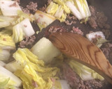 とろっとろ！白菜と挽肉の餡掛け作り方1写真