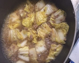 とろっとろ！白菜と挽肉の餡掛け作り方2写真