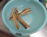 芋茎(ずいき)の味噌汁♪作り方2写真