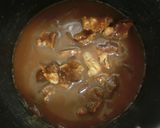 どて飯スジ肉入り　卵のせ　浪速の味作り方26写真