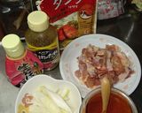 ４つの調味料で作る‼やみつきタッカルビ作り方1写真