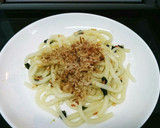 超簡単! 即席焼きうどん風鮭茶漬けうどん作り方4写真