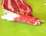 豚肉のねぎ巻き★作り方2写真