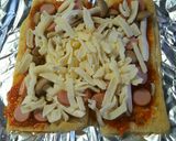 お手軽　油揚げピザ作り方5写真