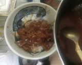 どて飯スジ肉入り　卵のせ　浪速の味作り方28写真