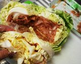 圧力鍋で♪キャベツ　香味ペースト簡単煮作り方2写真