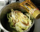 圧力鍋で♪キャベツ　香味ペースト簡単煮作り方4写真