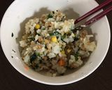簡単納豆おやき♡離乳食・幼児食♡卵なし作り方1写真