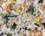 簡単納豆おやき♡離乳食・幼児食♡卵なし作り方4写真