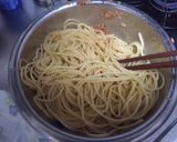 簡単パスタ☆キムチ明太子作り方3写真