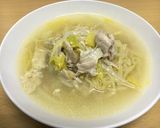 〆ラーメンの為の手羽先手羽元ほろほろ鍋作り方8写真
