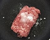 れんこん入りでシャキシャキ！肉そぼろ作り方2写真