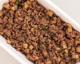 れんこん入りでシャキシャキ！肉そぼろ作り方6写真