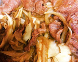 簡単♡牛コマ切れと舞茸のしょうが焼き作り方4写真